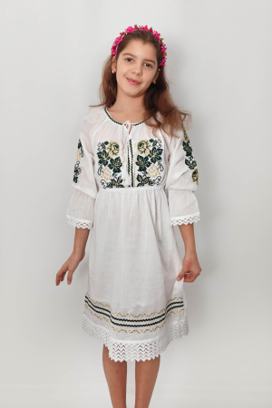 Copii - Rochie traditionala fetite Andrea 4