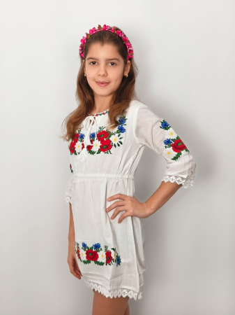 Copii - Rochie traditionala fetite Anca