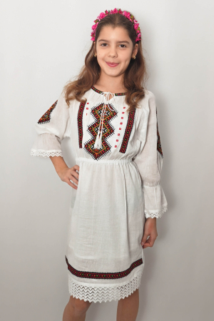 Copii - Rochie traditionala fetite Zoe 2