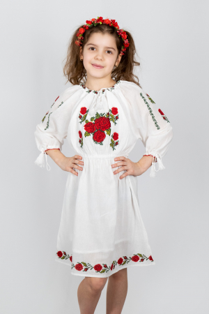 MEGA REDUCERI - Rochie traditionala fetite Elvira