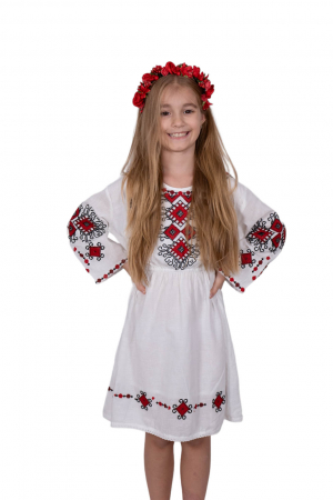 Rochie traditionala fetite Zoe [3]