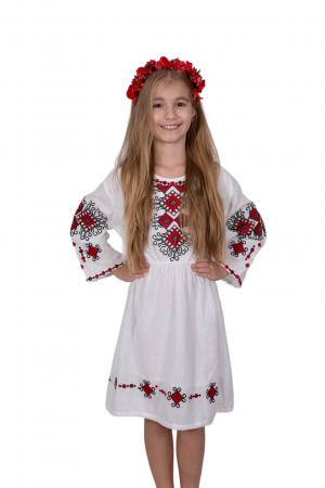 Fetite - Rochie traditionala fetite Zoe