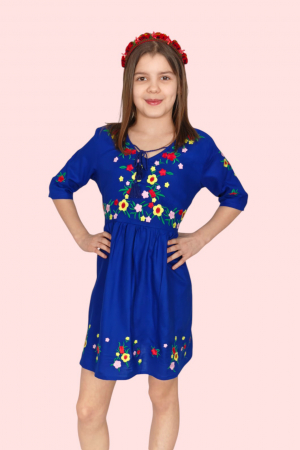 Fetite - Rochie traditionala fetite Eva 2