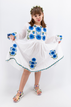 Fetite - Rochie traditionala Fetita Fiorela 4