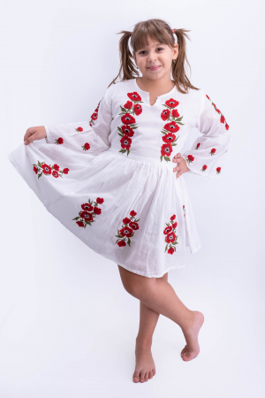 Fetite - Rochie traditionala Fetita Fiorela 9