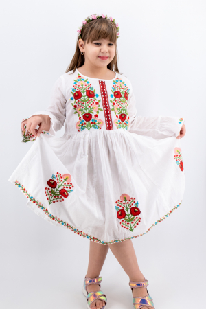 Fetite - Rochie traditionala Fetita Fiorela 2