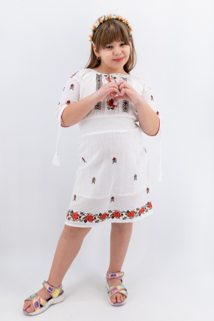 Rochie traditionala fetite Ninet [2]