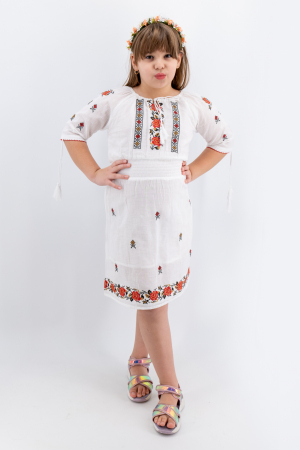 MEGA REDUCERI - Rochie traditionala fetite Ninet