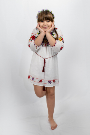 Fetite - Rochie traditionala fetite Maria 11