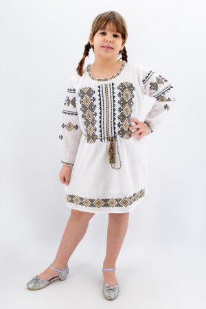 Fetite - Rochie traditionala fetite Maria 3