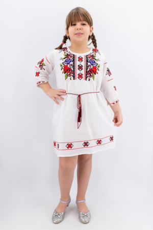 Fetite - Rochie traditionala fetite Maria 4