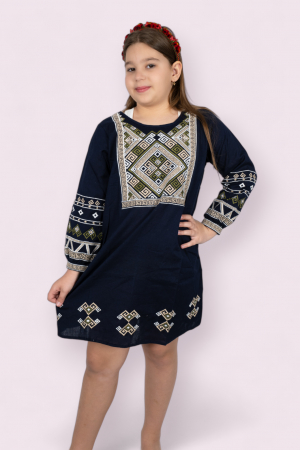 Fetite - Rochie traditionala fetite Rosa 4