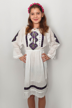Copii - Rochie traditionala fetite Zoe 3
