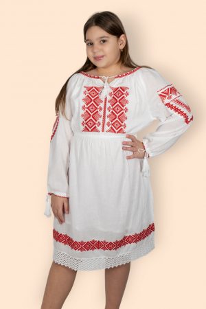 Fetite - Rochie traditionala fetite Olguta