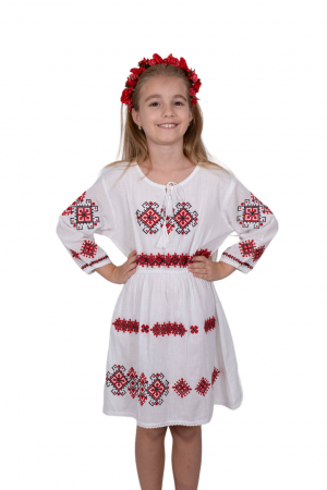 Rochie traditionala fetite Sandrina [3]