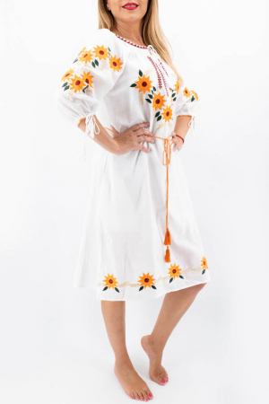 Rochie Traditionala Floarea Soarelui 10 [1]