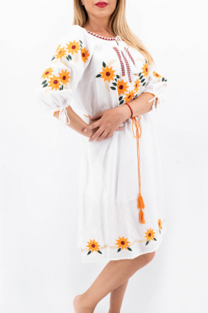 Rochii traditionale - Rochie Traditionala Floarea Soarelui 10