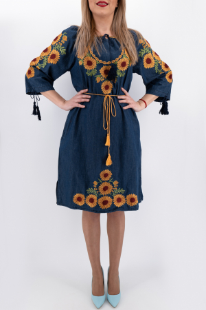 Rochie Traditionala Floarea Soarelui 14 [0]