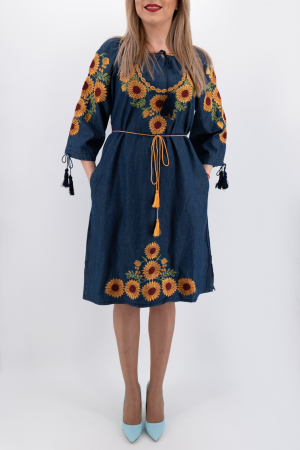 Rochie Traditionala Floarea Soarelui 14 [1]