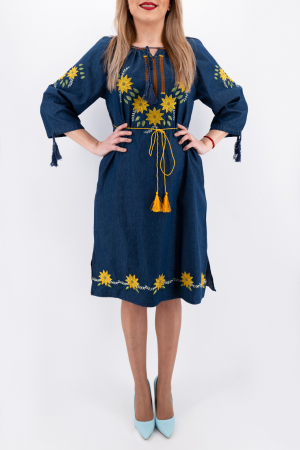 Rochie Traditionala Floarea Soarelui 14 [1]