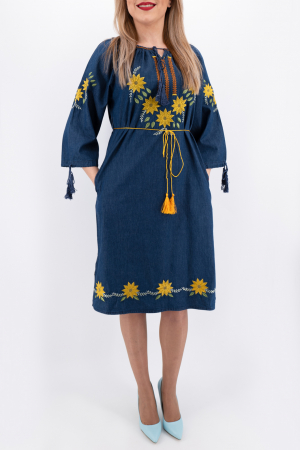 Rochie Traditionala Floarea Soarelui 14 [2]
