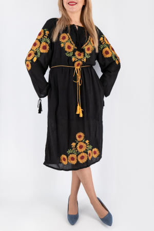 Rochii traditionale - Rochie Traditionala Floarea Soarelui 18
