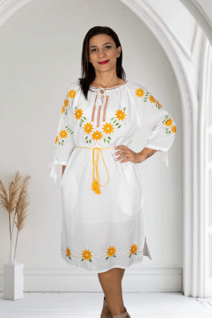 Femei - Rochie Traditionala Floarea Soarelui 24