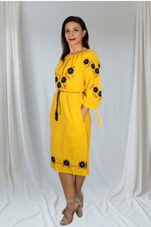 Rochie Traditionala Floarea Soarelui 25 [3]
