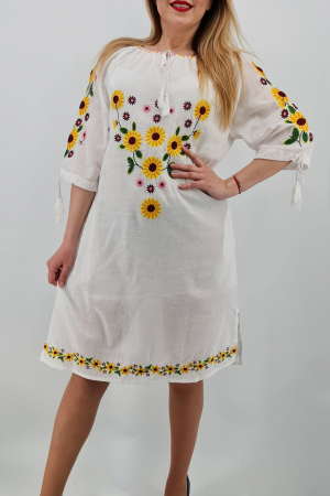 Rochie Traditionala Floarea Soarelui 4 [0]