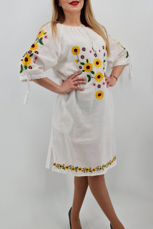 Rochie Traditionala Floarea Soarelui 4 [2]
