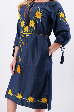 Rochie Traditionala Floarea Soarelui 6 [3]