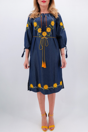 Rochie Traditionala Floarea Soarelui 6 [1]