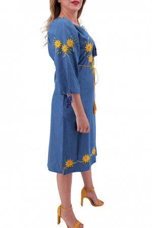 Rochie Traditionala Floarea Soarelui 7 [2]