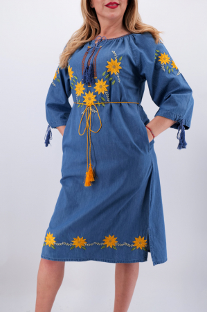 Rochie Traditionala Floarea Soarelui 7 [1]