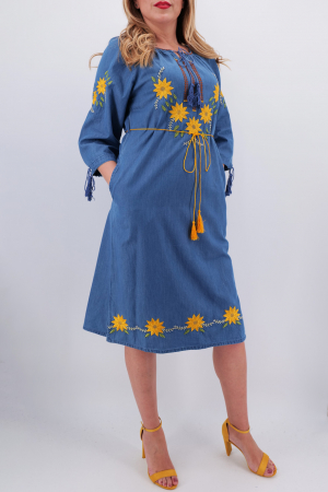Rochie Traditionala Floarea Soarelui 7 [0]