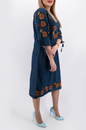 Rochie Traditionala Floarea Soarelui 6 [4]