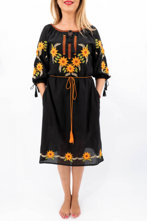 Rochie Traditionala Floarea Soarelui 9 [1]