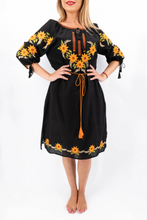 Rochie Traditionala Floarea Soarelui 9 [2]