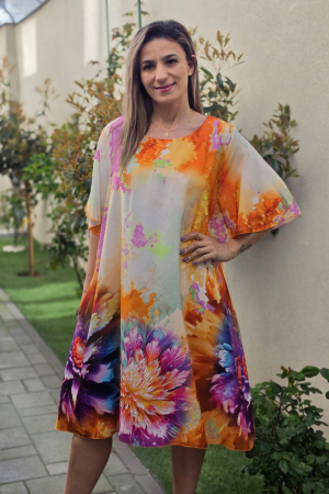 Rochii - Rochie Vascoza Colorata 2