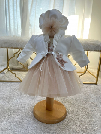 Compleu fetita - Rochita botez fetita Angelica 2