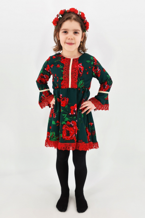 Rochita cu tematica florala de la 4 an la 6 ani [2]