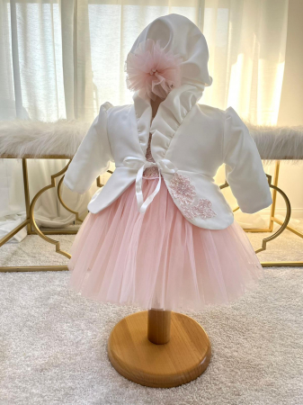 Compleu fetita - Rochita botez fetita Angelica