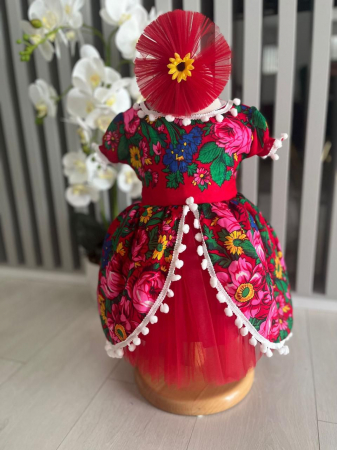 Compleu fetita - Rochita traditionala fetita Adela Maria 6