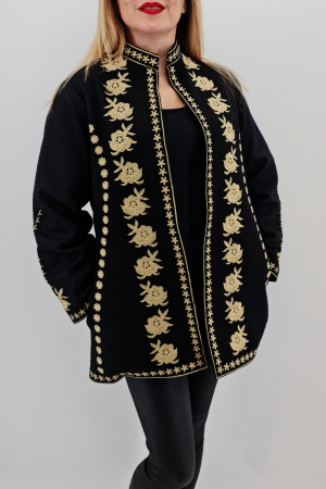 Sacou/Pardesiu brodat cu motive traditionale 8 [1]