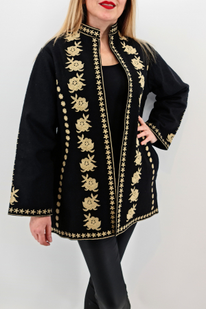 Sacou/Pardesiu brodat cu motive traditionale 8 [2]