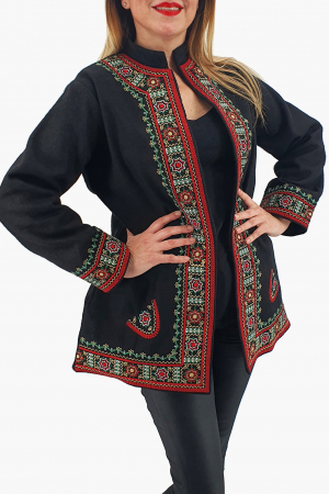 Sacou/Pardesiu brodat cu motive traditionale 7 [2]