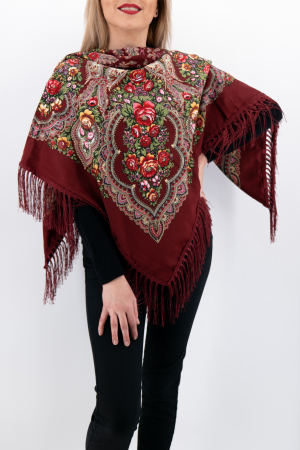 Batic Traditional cu Imprimeu Floral [0]