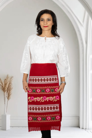 SET - 2 Fote brodate Olguta 3 Fote si Catrinte Traditionale - SET - 2 Fote brodate Olguta 3