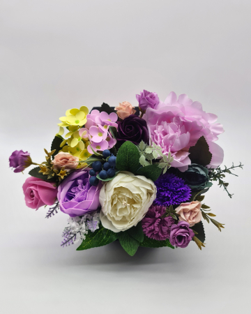 Set cadou – Trandafiri de sapun – cutie hexagon – negru! [1]