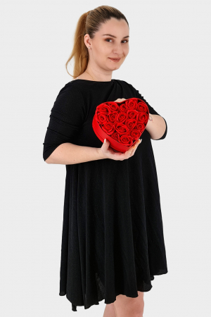 Set cadou – Trandafiri de sapun – inima mica – rosie [0]